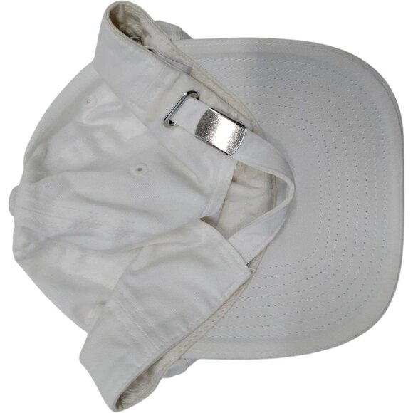 (S3) Authentic Balenciaga Cap White Cotton Luxury Vintage Designer Handbag - Picture 6 of 10